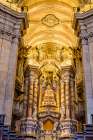 Interior of Church of the Clergymen (Igreja dos Clerigos), Porto, Portugal. Art Print